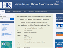 Tablet Screenshot of branson.shrm.org