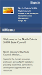 Mobile Screenshot of nd.shrm.org