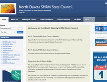 Tablet Screenshot of nd.shrm.org