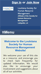 Mobile Screenshot of louisianashrm.shrm.org