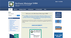 Desktop Screenshot of nwms.shrm.org