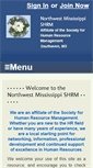 Mobile Screenshot of nwms.shrm.org