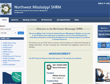 Tablet Screenshot of nwms.shrm.org