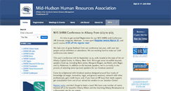 Desktop Screenshot of midhudsonhr.shrm.org