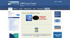 Desktop Screenshot of guam.shrm.org
