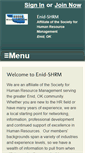 Mobile Screenshot of enidshrm.shrm.org
