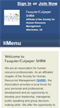 Mobile Screenshot of fcshrm.shrm.org