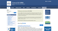 Desktop Screenshot of centralsd.shrm.org