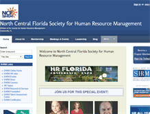 Tablet Screenshot of ncfshrm.shrm.org