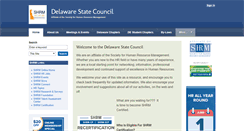 Desktop Screenshot of delawaresc.shrm.org
