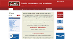 Desktop Screenshot of frontierhr.shrm.org