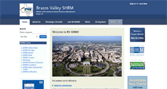 Desktop Screenshot of bv-shrm.shrm.org