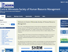 Tablet Screenshot of cmshrm.shrm.org