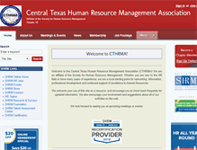 Tablet Screenshot of cthrma.shrm.org