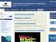 Tablet Screenshot of gulfcoast.shrm.org