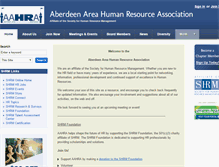 Tablet Screenshot of aahra.shrm.org