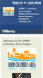 Mobile Screenshot of columbusga.shrm.org