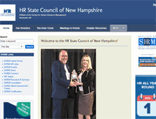 Tablet Screenshot of nhstatecouncil.shrm.org