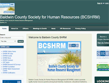 Tablet Screenshot of bcshrm.shrm.org