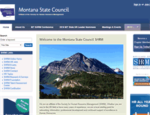 Tablet Screenshot of montana.shrm.org