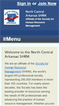 Mobile Screenshot of ncashrm.shrm.org