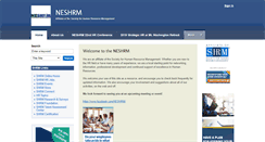 Desktop Screenshot of neshrm.shrm.org