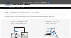Desktop Screenshot of learnhrm.shrm.org