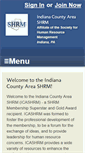 Mobile Screenshot of icashrm.shrm.org