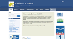 Desktop Screenshot of charlestonwv.shrm.org