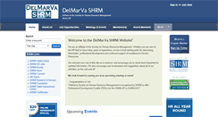 Desktop Screenshot of delmarva.shrm.org