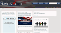 Desktop Screenshot of haveavoice.shrm.org