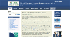 Desktop Screenshot of mhra.shrm.org