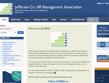 Tablet Screenshot of jchrma.shrm.org