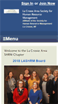 Mobile Screenshot of lashrm.shrm.org